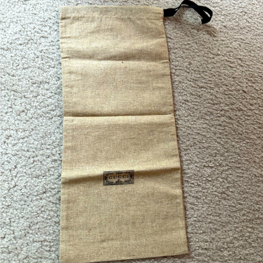 Gucci dust bag new shoes - Picture 1 of 2